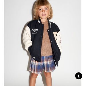 PLAID BOX PLEAT SKORT (2-3yrs)